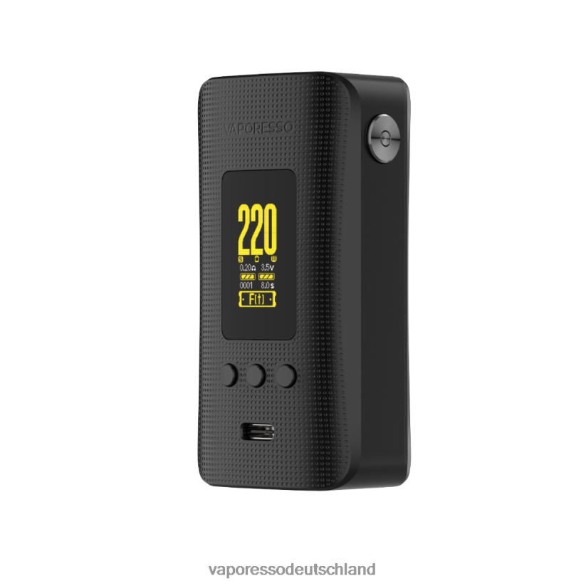 Vaporesso GEN 200 mod Vaporesso Vape Review Schwarz LFN26F245